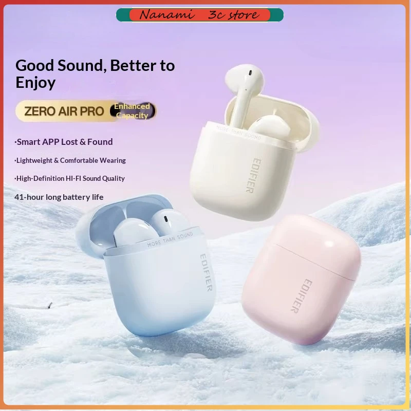 edifier-zeroair-pro-earphones-hifi-sound-quality-bluetooth-60-noise-canceling-bluetooth-headphones-for-long-wear-sports-gifts