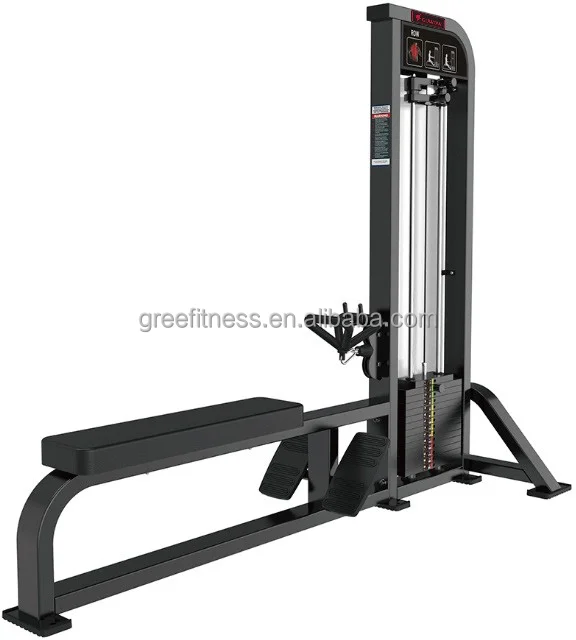 

Steel Lat Pulldown Machine with Adjustable Features for Leg Back Chest Arm Training for Lat Pull Low Row Exercises Bench Type