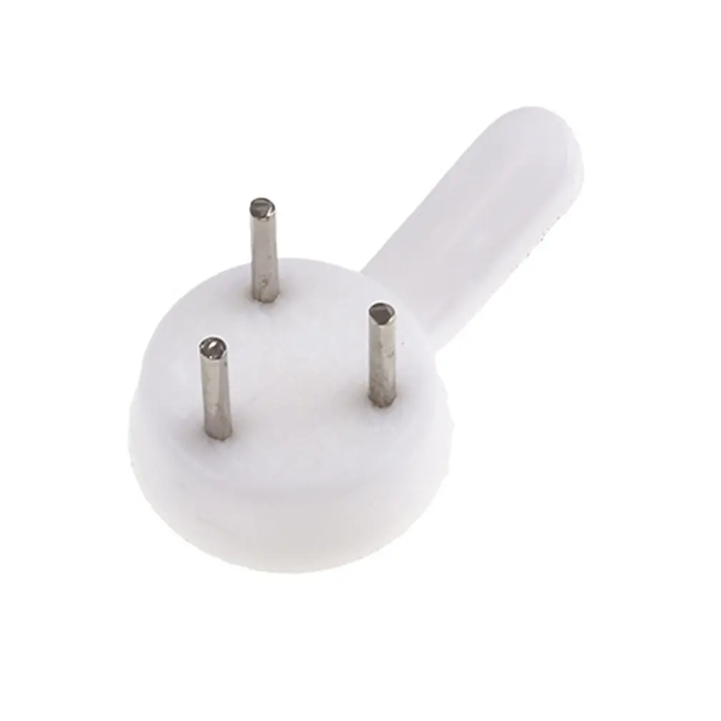 10pcs/set Photo Frame Hanging Hook White Painting Hook Plastic Invisible Wall Hooks Mount Photo Picture Nail Hook Hangers
