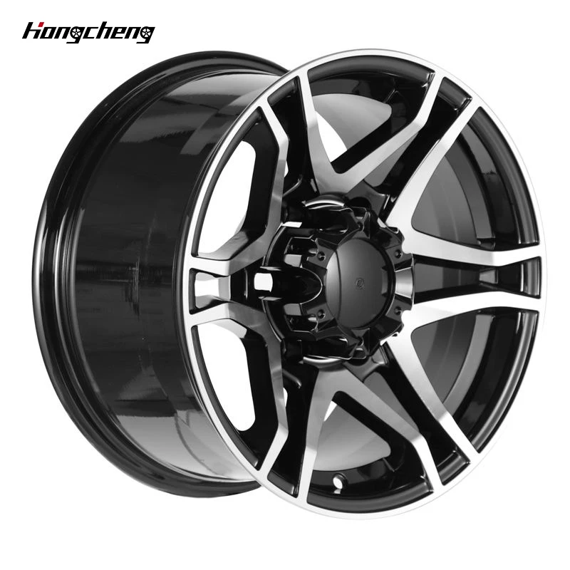 New model of 26Deep Concave Black Alloy Forged Wheels Off-road 6x139.7 6x135 18 19 20 21 22 Inch 1-Piece Rim for Hilux  F-150