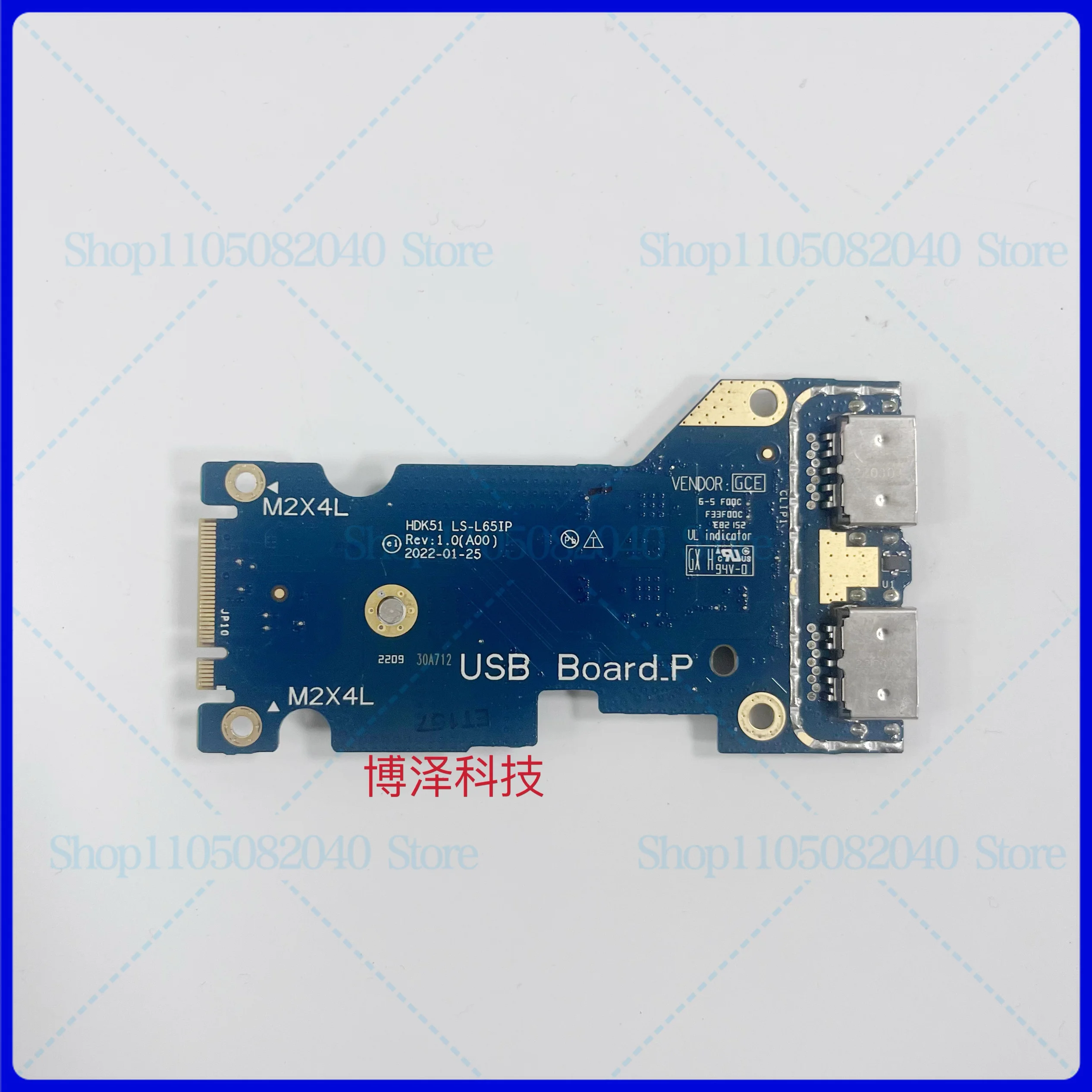 For DELLG15 5520 5521 5525 USB board LS-L65IP 0WG4N9 IR interface