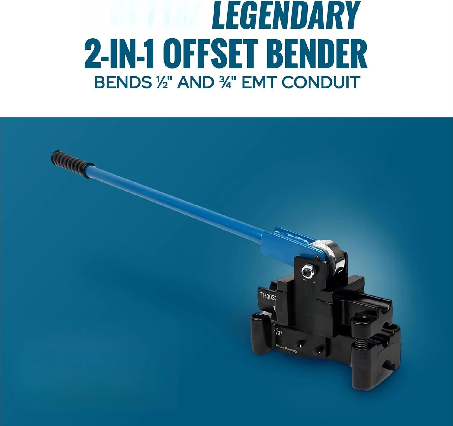 TH3030 ثنائي الحجم قناة إزاحة 2 في 1 - كلا 1⁄2 "& 3⁄4" EMT #3