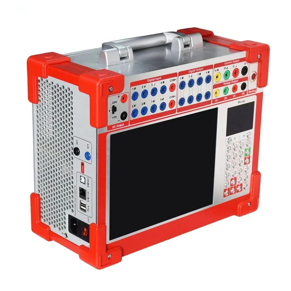 Microcomputer Controlled Relay Protection Tester 3Phase Relay Protective Analyzer Three Phase Relay Test Set Equipment