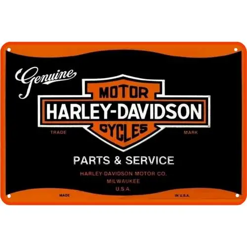 Panneau métallique vintage et logo de service en étain