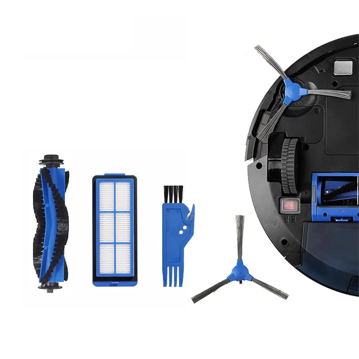 Замена для Eufy RoboVac 11S Max, RoboVac 15C Max, RoboVac 30C Max RoboVac G30 Edge G10, аксессуары для гибридных роботов