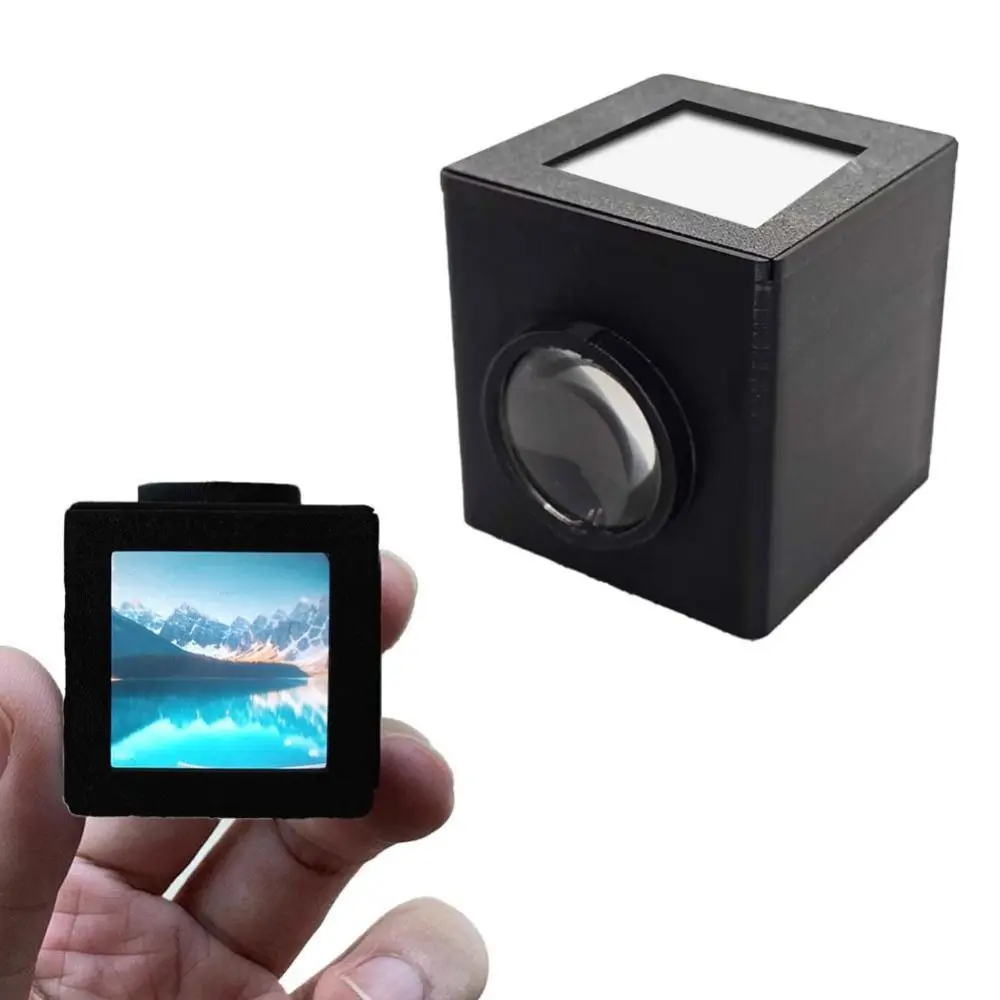 Gifts Handmade Waist-level Viewfinder Portable 3D Printing 50 Optical Lens DIY Fresnel Lens