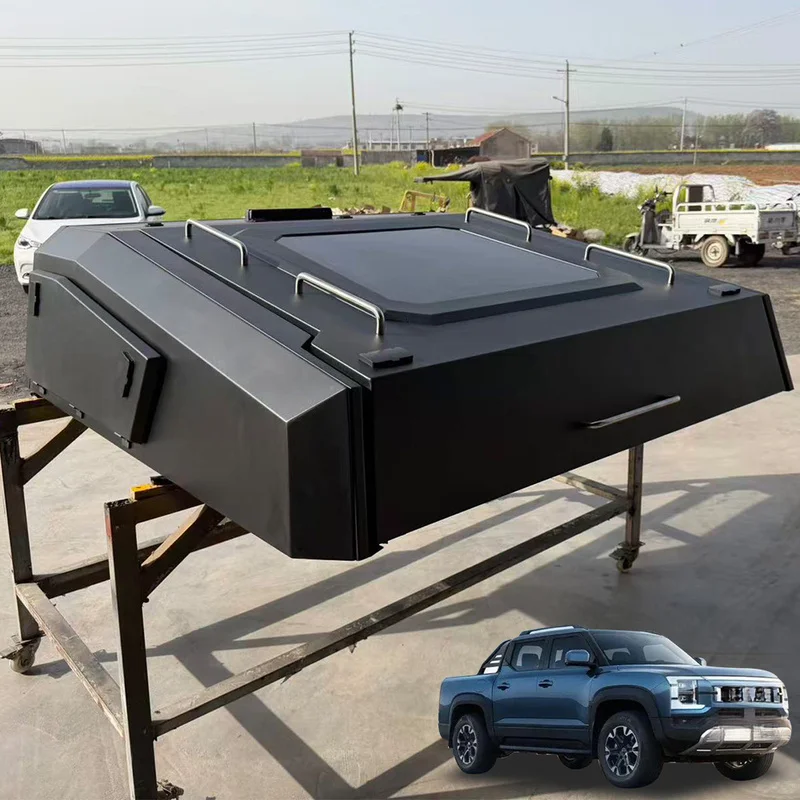 Hot Selling Heavy-Duty Angled Hard Rear Box High Lid Pickup Truck Bed Cover Fit BYD Shark 5/6 Modification