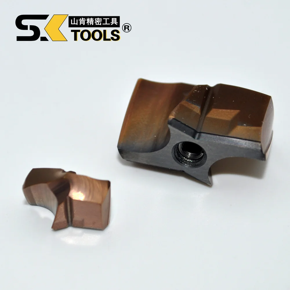 Imagem -03 - Ponta de Broca de Carboneto Desempenho Superior Carboneto de Tungstênio Intercambiáveis Uso de Máquina Indexável Cnc Insert Pkw12005500