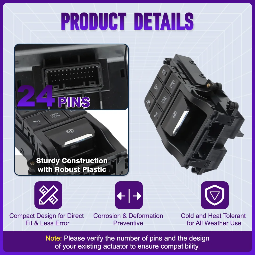 93300-F8060 93300D3030 وحدة تحكم السيارة الإلكترونية فرملة اليد التبديل وحدة التحكم بالتدفق الكامل لشركة هيونداي توكسون TL 2015-2019 #4