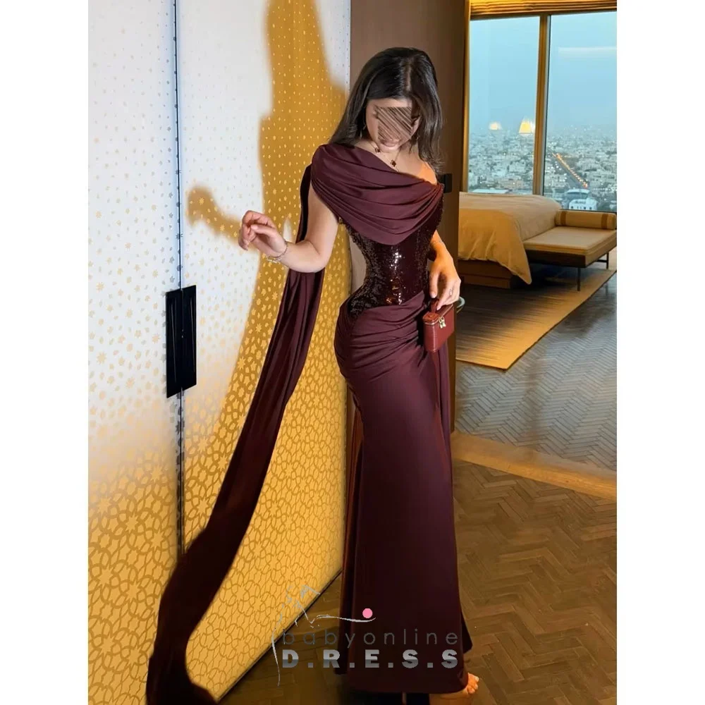 Burgundy Satin Dresses -AliExpress