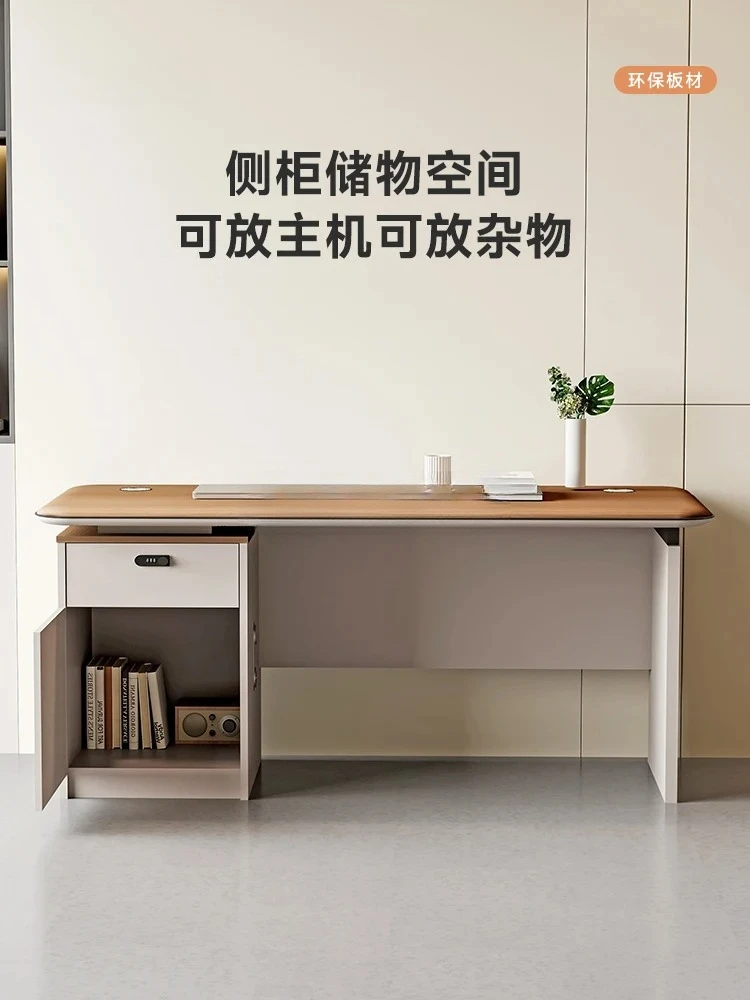 CL  desk simple modern single seat financial desk supervisor office home computer desk and chairs