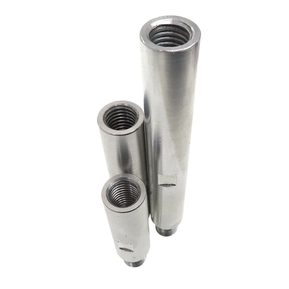 3 Piece For M14 Threaded Extension Rod Set Aluminum Alloy For Angle Grinder Polisher Connecting Rod Long Reach Polishing Machine