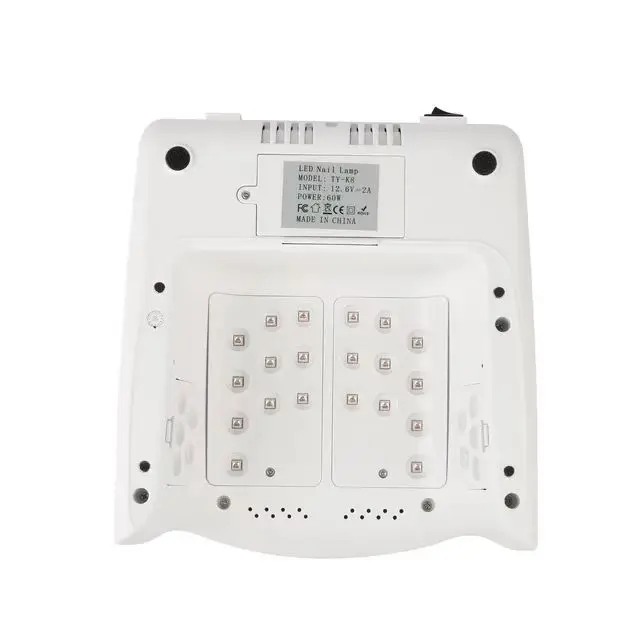 Oplaadbare LED UV-nagellamp met 33 stuks LED's Hoge kwaliteit sneldrogende K8 60W nagellamp voor manicure