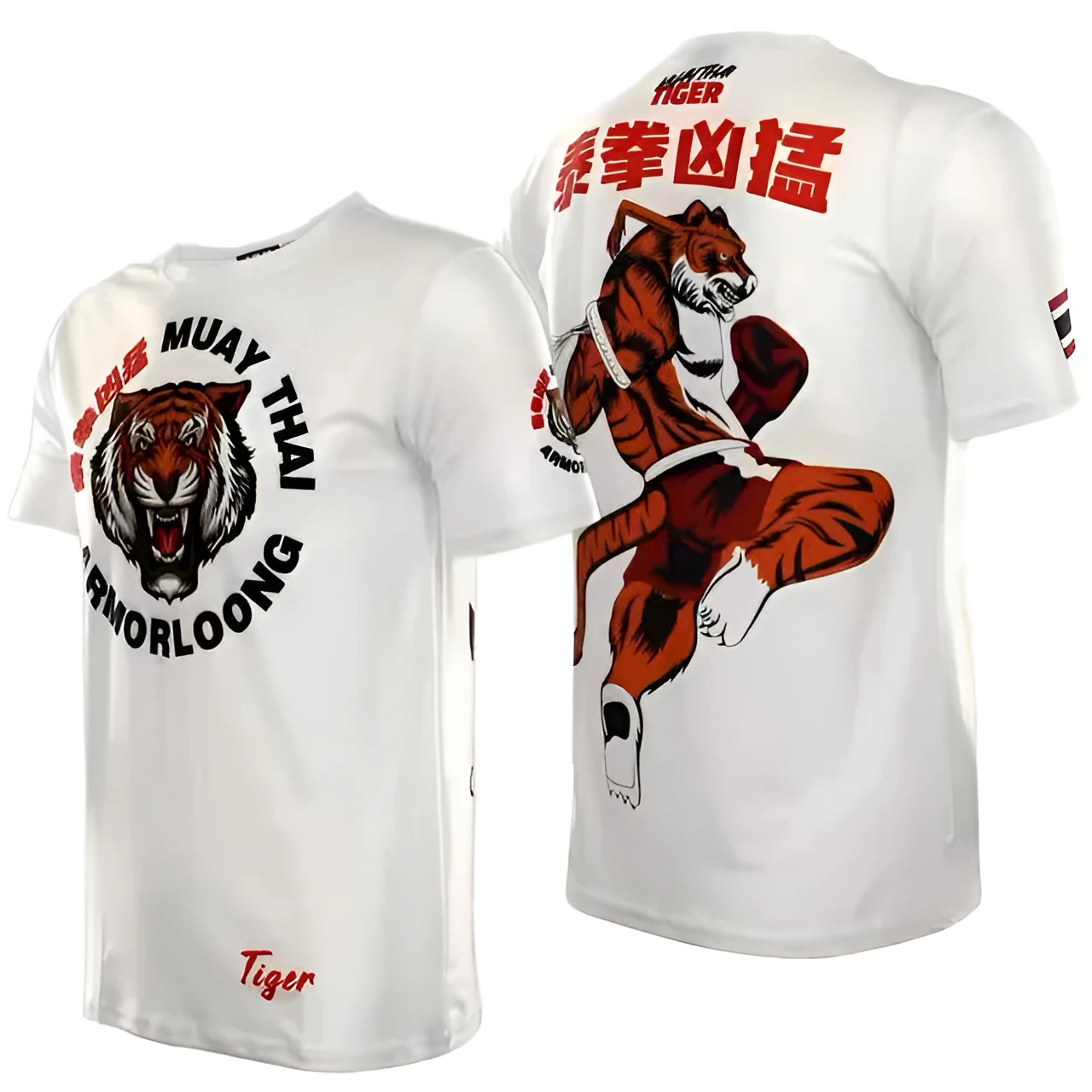 New Summer 3D Muay Thai Fighting Boxing Printed T Shirt Fashion Sports Gym Short Sleeves Kid Cool Hip Hop Clothing Tee Shirt Top