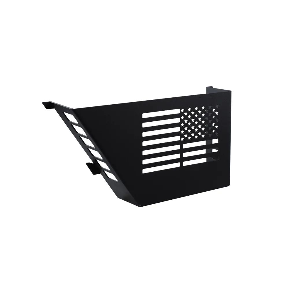 Car Interior Modified Front Door Storage Container Compatible with Wrangler JK 2/4 Door Metal Door Organizer Box