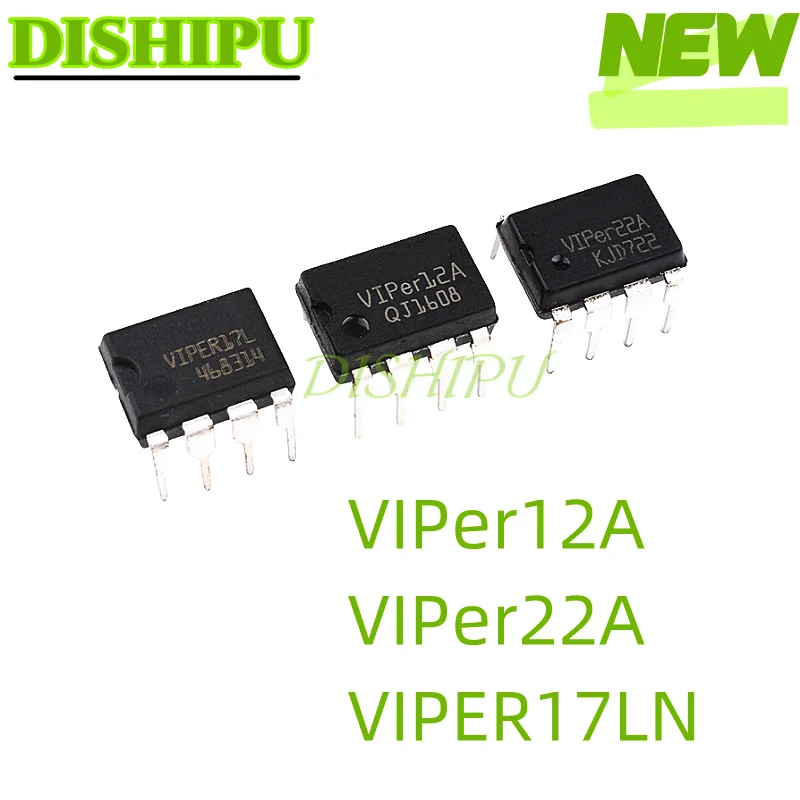 

5 PCS VIPer12A/VIPer22A/VIPER17LN induction cooker switch power supply IC chips into the DIP - 8