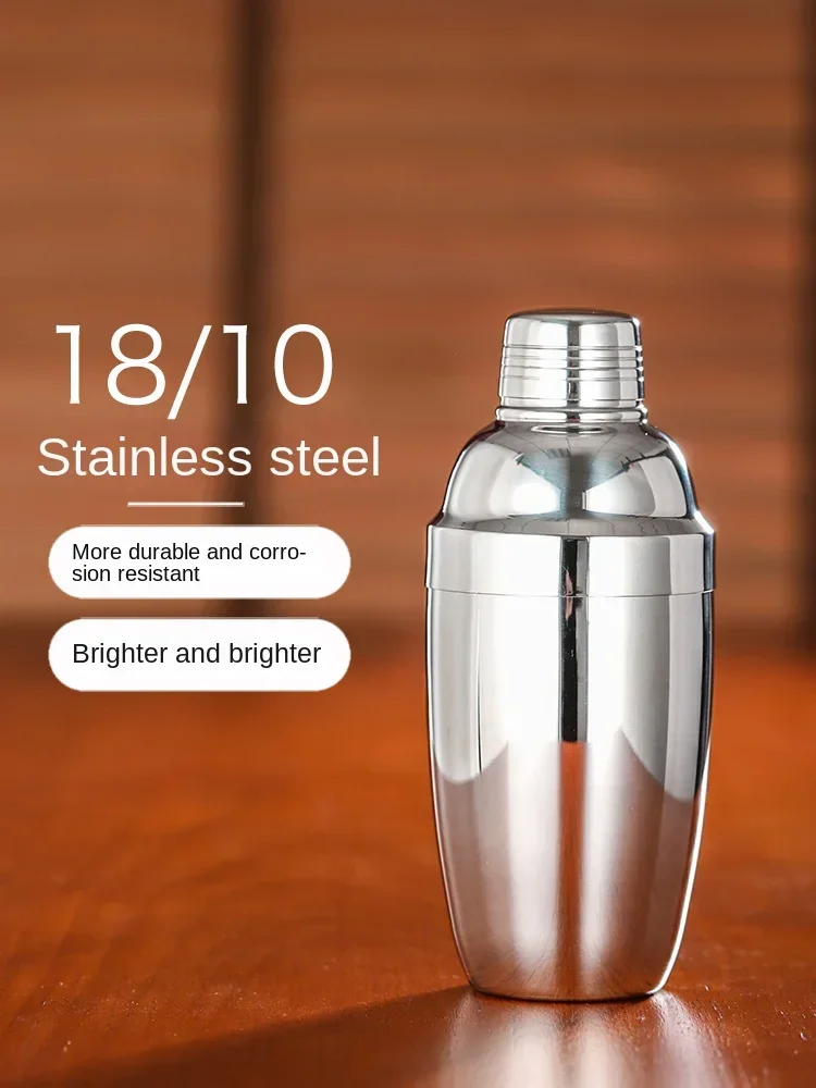 Hochwertiger, dicker Cocktail-Shaker aus Edelstahl