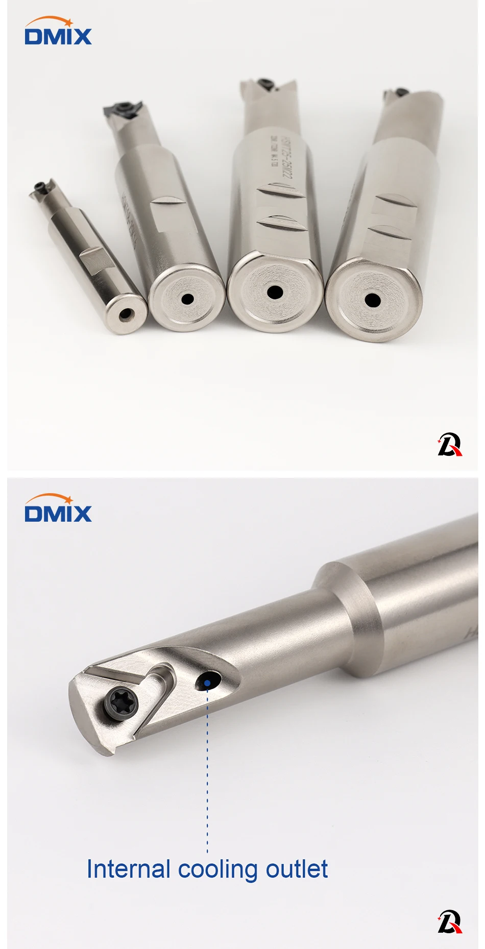 DMIX HSMT-Serie Gewindefräser Schaft CNC-Nutenfräser Einfachzahnfräser Schaft 16IR 22IR – Detail 2