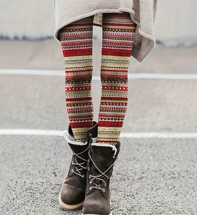 

Women's Leggings stripe leggings Stretchy Slim Tights Sexy Fashion Yoga Pants Trendy Cool Workout Trousers