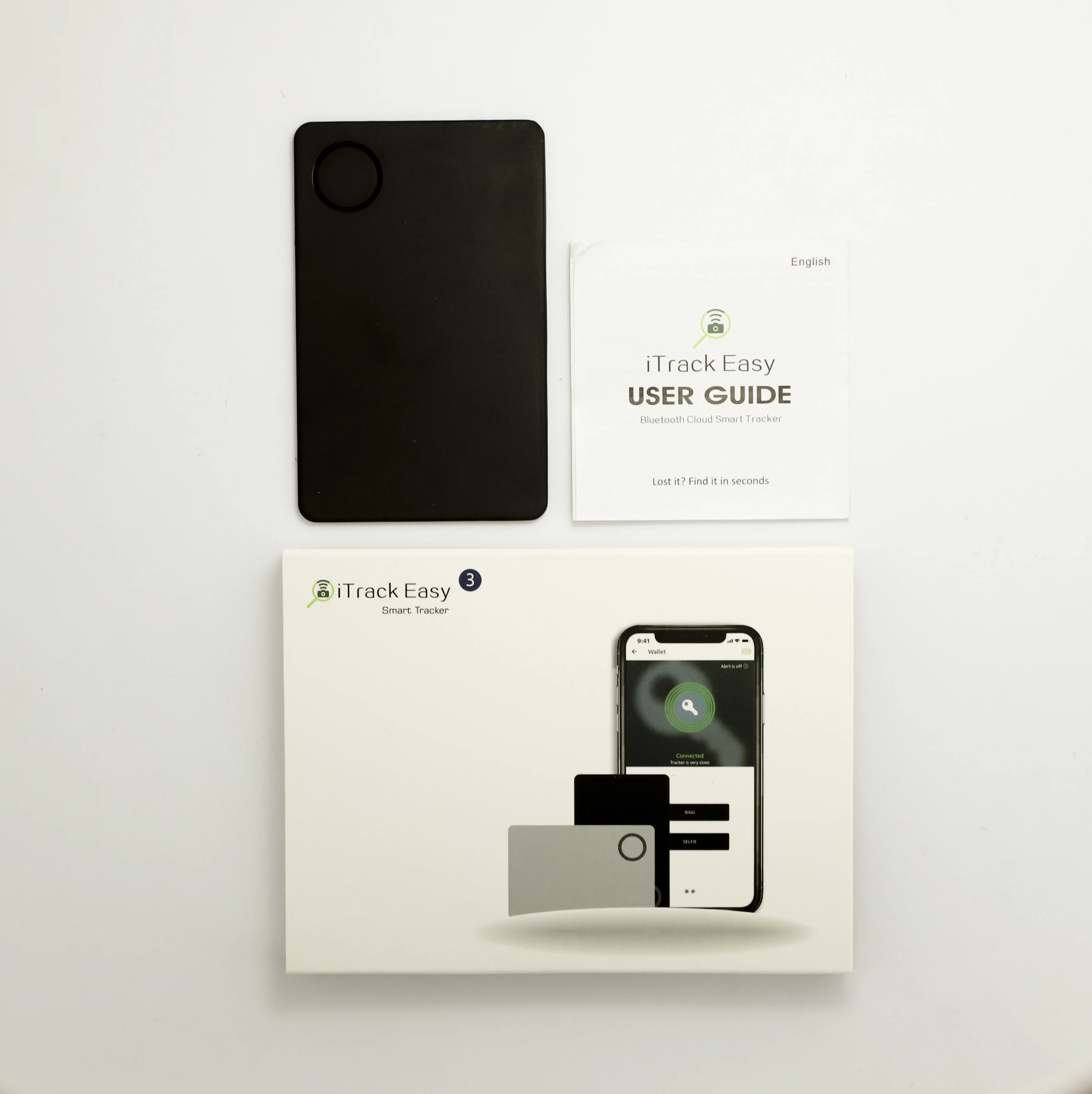 エアタグキーファインダー、荷物紛失防止アラーム、スマートBluetoothトラッカー、財布トラッカー、IDカードタイプ