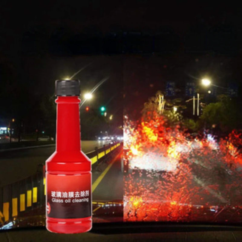 

Automotive Glass Oil Film Remover Glass Water Additive Vehicle Strong Degreasing Cleaning Agent Rainproof Agent