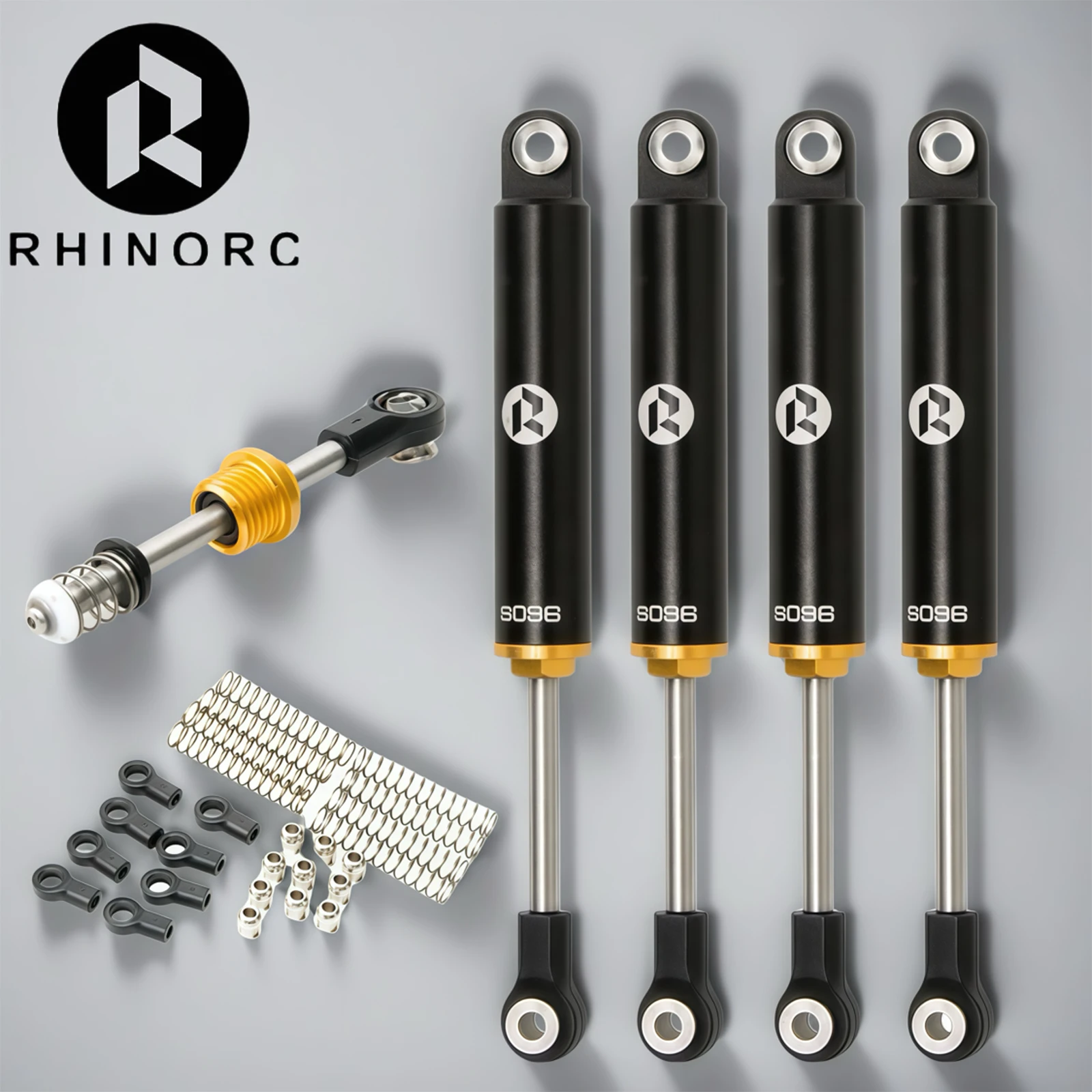

Амортизатор RhinoRC S096 премиум-класса для радиоуправляемого гусеничного автомобиля масштаба 1/10 (2-6 кг) — высокоточный, прочный, совместимость с MOA/SCX/TRX