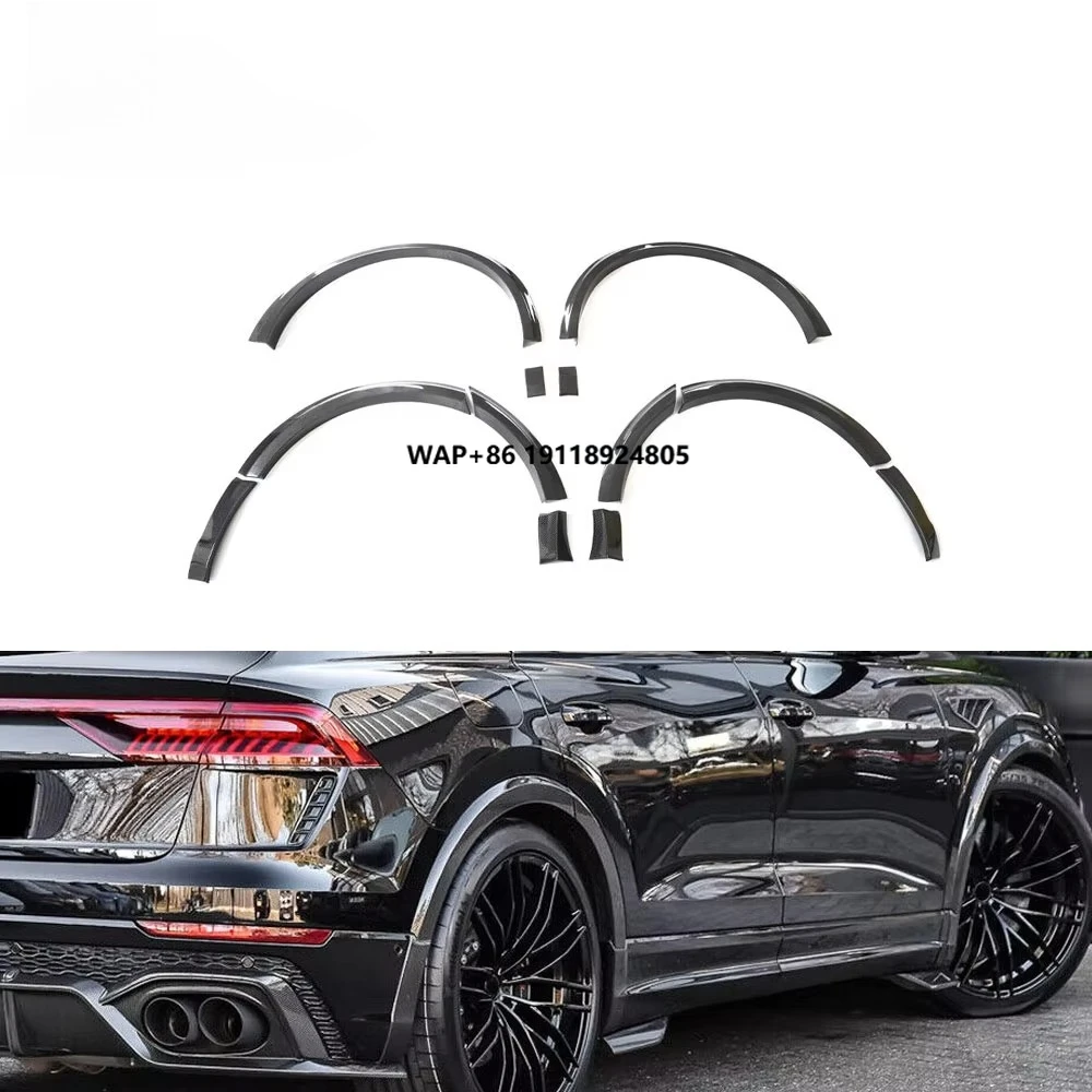 

Top selling Body kit Rsq8 Carbon Fiber Car Fender Flare Wheel Archs For Rsq8