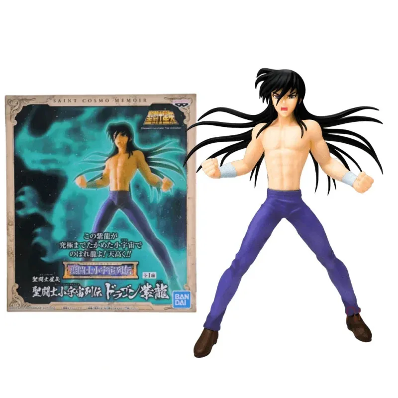 Bandai Original Banpresto Saint Seiya Ikki Seiya Shiryu Mu Kanon Aiolia Anime Action Figures Toys for Boys Girls Kids Gift