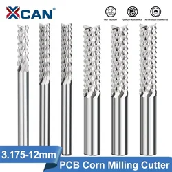 XCAN fresa 3.175/4/6mm codolo mais fresa CNC Router Bit PCB strumento di fresatura