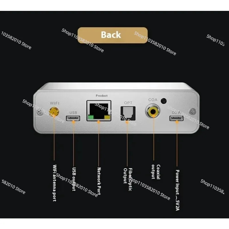 High-Fidelity Network Audio Bridge - Multi-Protocol Streaming for Lossless Playback