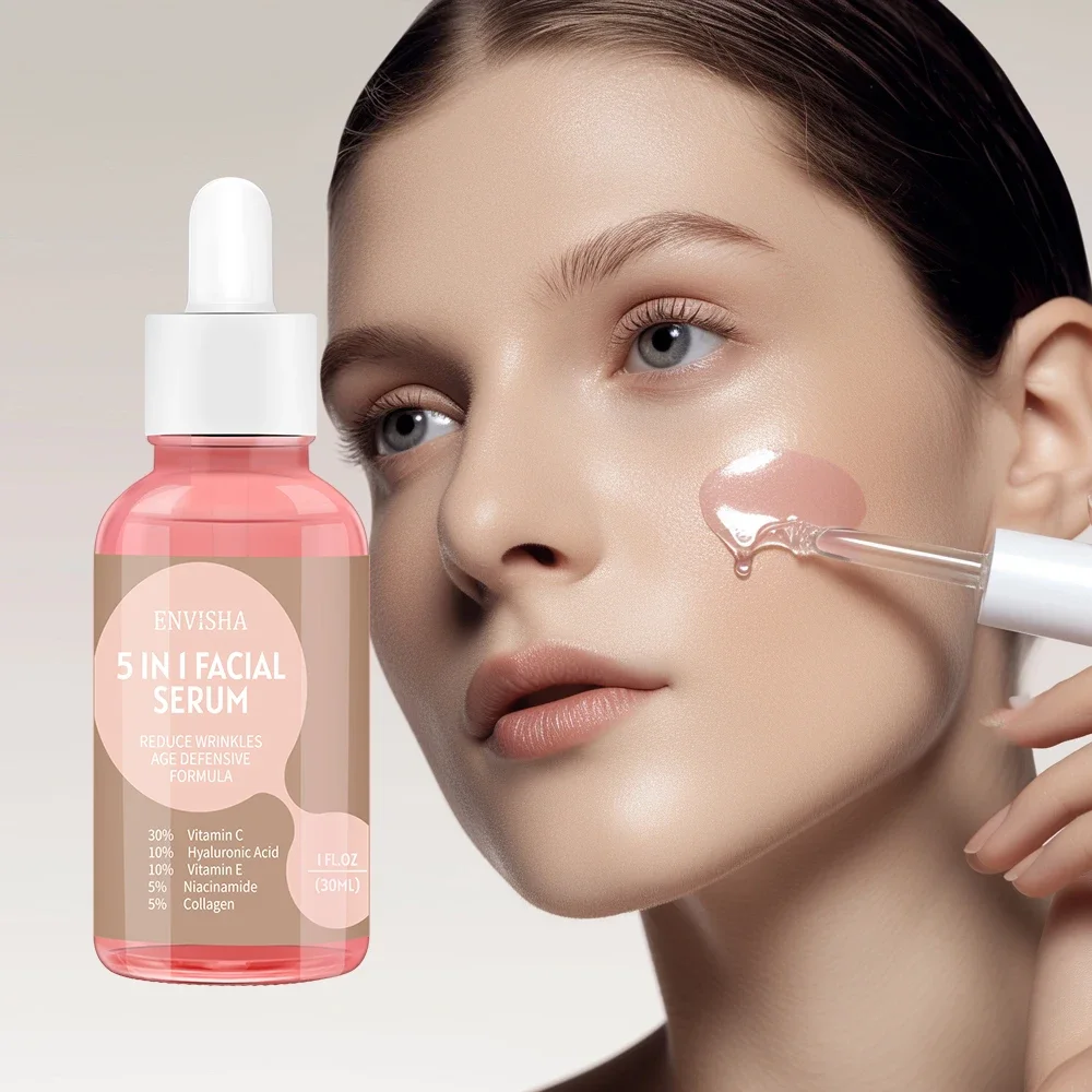 

Face Serum Skin Care Collagen Hyaluronic Anti-Aging Wrinkle Whitening Moisturizing Exfoliating Shrink Pores Niacinamide