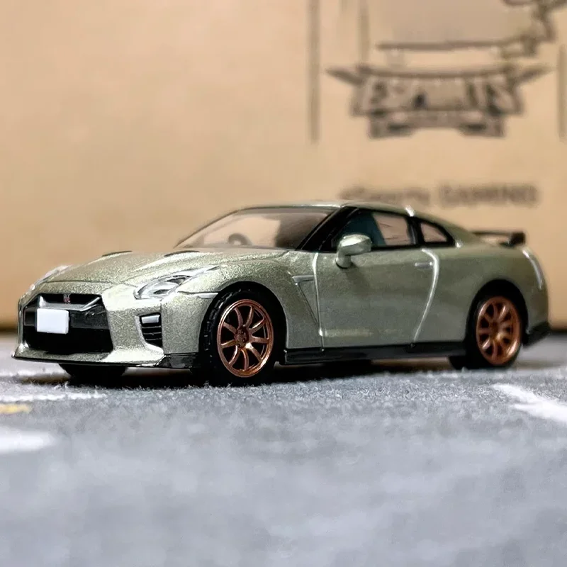 TAKARA TOMY TOMYTEC 1/64 TLV-316a/b NISSAN GT-R Premium Edition T-spec 2024 Model Legering Speelgoed Motor Diecast Metaal Model Geschenken