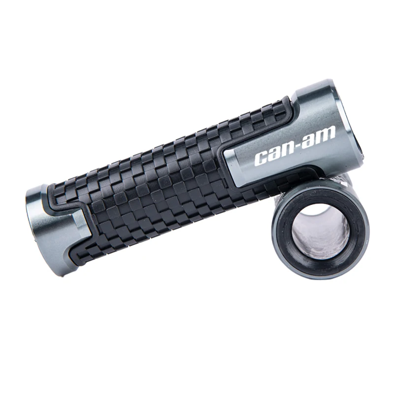 Motorcycle Handlebar Grips Rubber Hand Thruster Grips For Can Am Outlander 1000 Ryker 900 Renegade 800 Canam Maverick X3 Spyder view 6