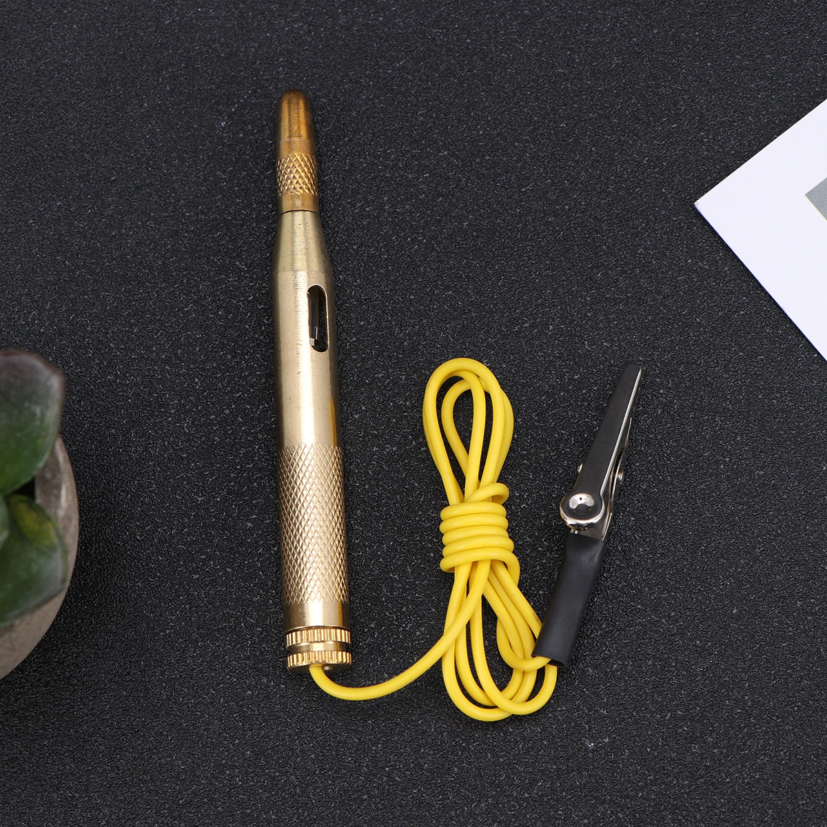 

6V 24V Car Voltage Tester Electrical Pen Probe Flexible Wire Boats Motorcycles Small Engines Vehicle Current for car
