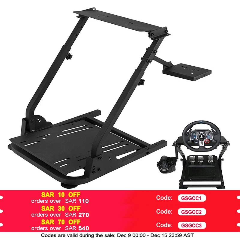 G29 G920 Racing Steering Wheel Holder, Suitable for Logitech G920G27/G25/G29, Thrustmaster T80 T150 TX F430 Gaming Steering Whee