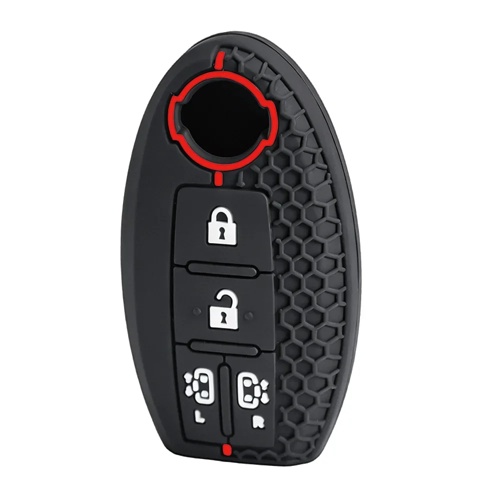 Textured Honey Fob Guard For Nissan Qashqai J10 Altima Elgrand Murano Pathfinder Lightweight Car Smart Key Protective Cover