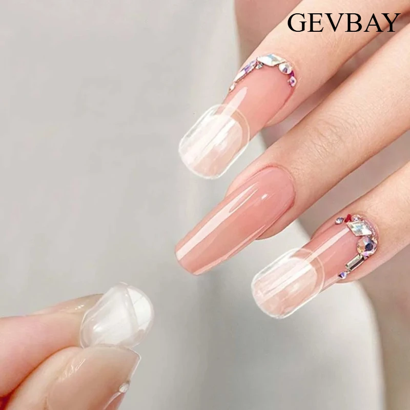10Pcs Transparent Reusable Nail Typing Protector Stickers Anti Scratch Keyboard Guard For Long Nails Office Accessories