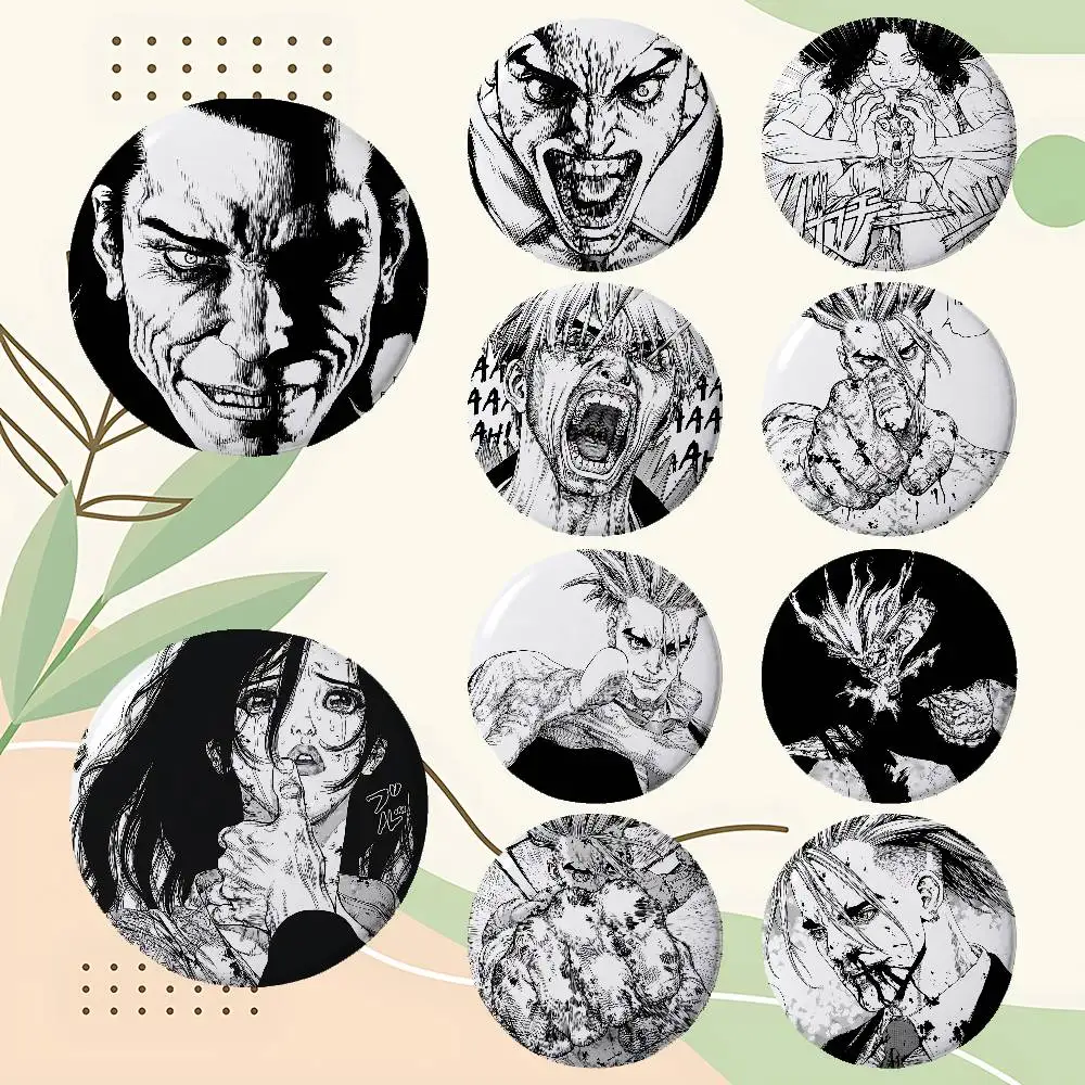 Sun-Ken Rock Badges Emaille-Pin Cartoon-Brosche für Rucksack und Kleidung