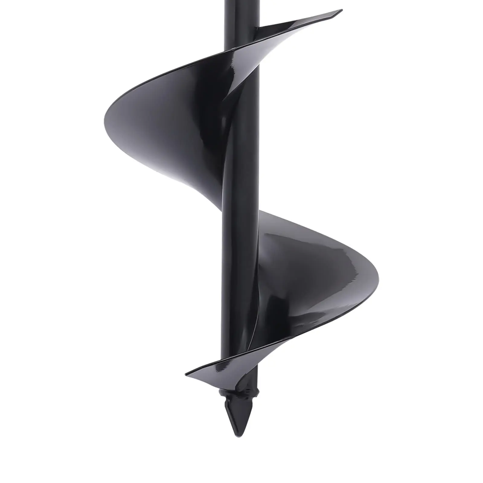 8 "X 33" Ручной шнековый шнековый станок Т-образный ручной садовый шнек Спиральное сверло для глубокого выращивания саженцев Pl