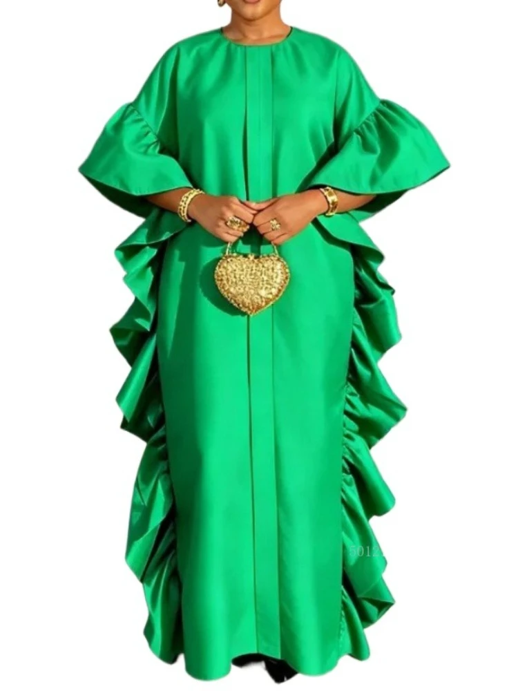

African Dresses for Women Traditional Africa Clothing Dashiki Ankara Outfits Gown Abayas Robe Muslim Kaftan Maxi Long Dress 2026