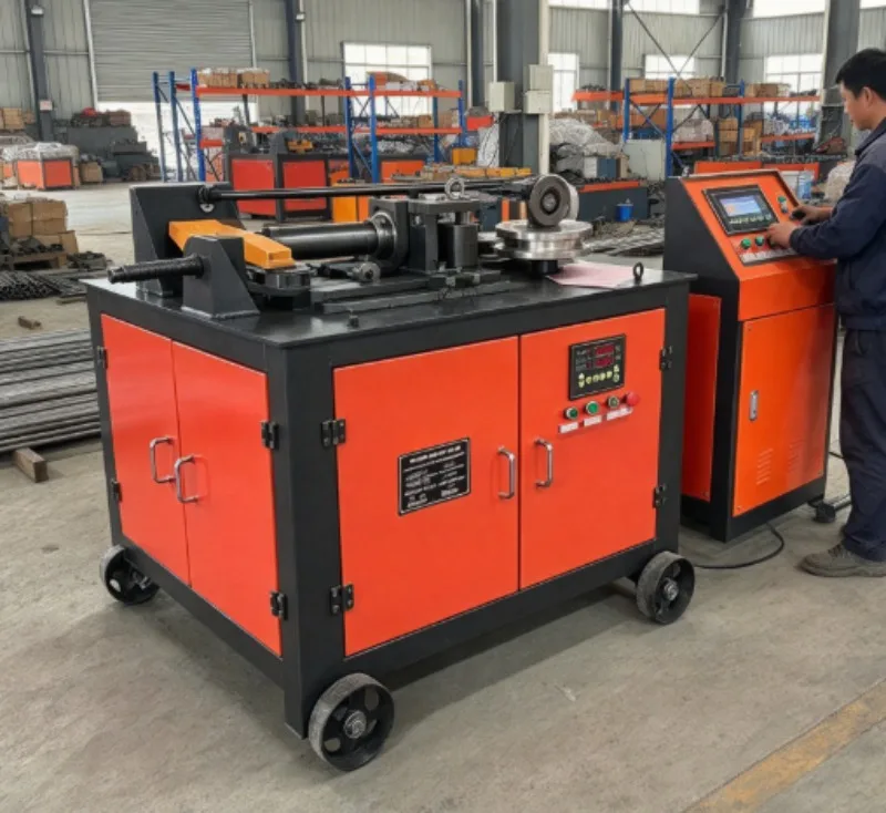 Robust Full Automatic Pipe Bending Machine For 38-100mm Steel Pipe Manufacturing And Custom Bending