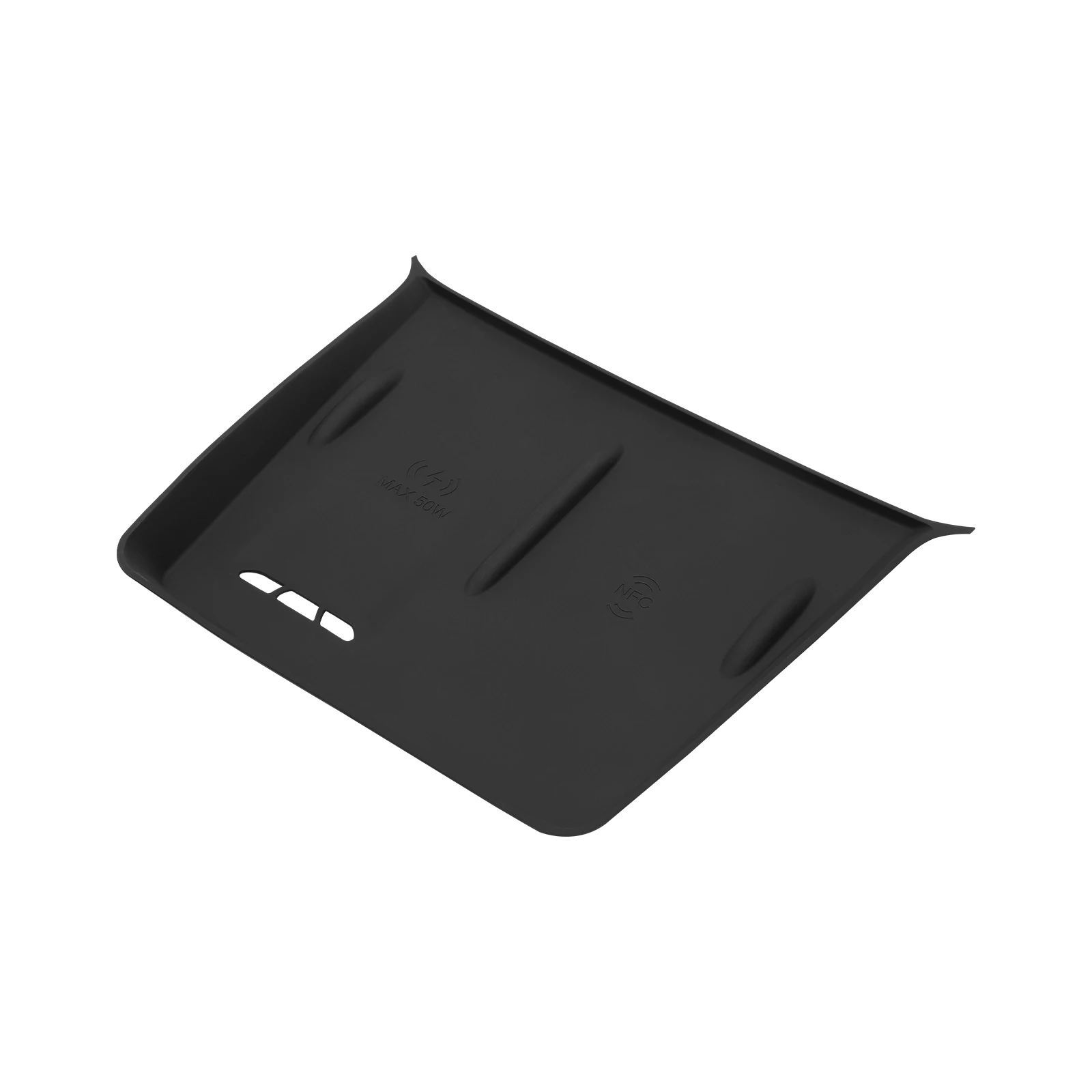 Para byd sealion 07 ev 2024 2025 almofada antiderrapante do carro acessórios interiores console central silicone almofada de carregamento sem fio preto