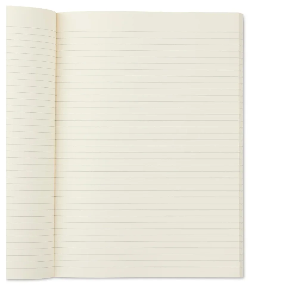 Notebook in poliestere resistente 7x9,87 pollici 80 pagine a righe Copertina flessibile Dimensioni compatte Doodles ideali per ufficio scolastico da viaggio