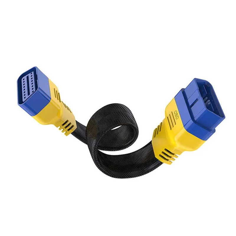 OBD Extension Cable for X431 On-Board Computer, Truck OBD2 Male-to-Female Adapter Cable