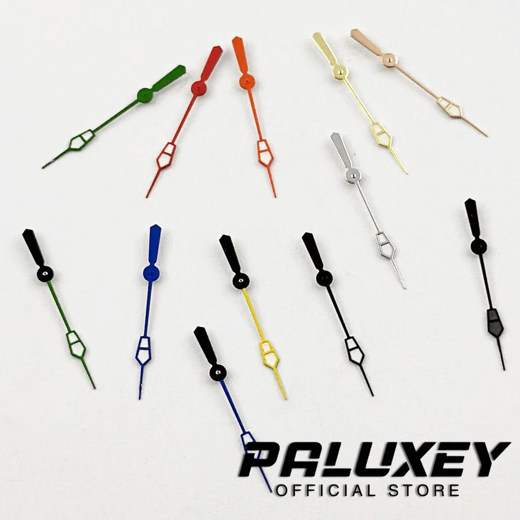 NH35 Watches Needles  Silver Gold Black Red Orange Green Blue Hands Fit NH35 NH36 NH38 NH39 NH70 NH72 Movement Replacement Parts