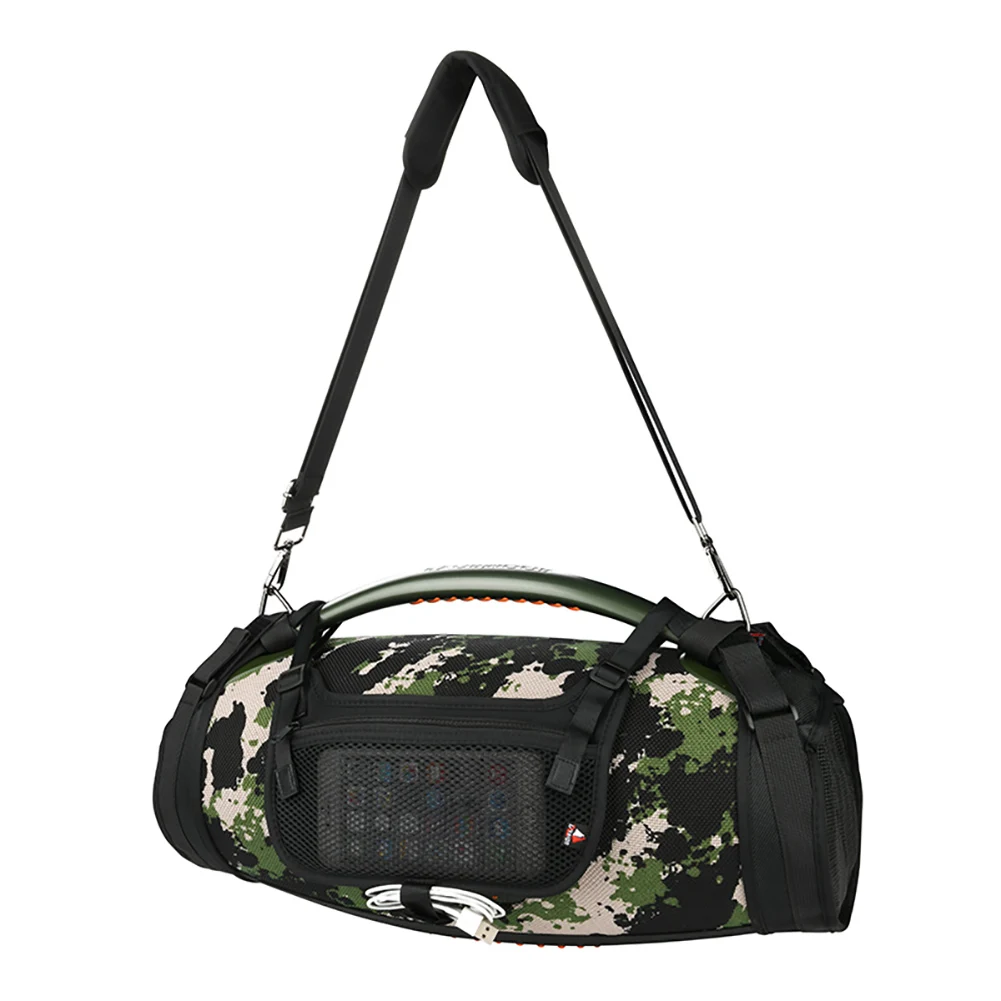 옥스포드 천 블루투스 호환 스피커 가방 (어깨 끈 포함) 여행용 케이스 커버 JBL Boombox 3 용 통기성 액세서리
