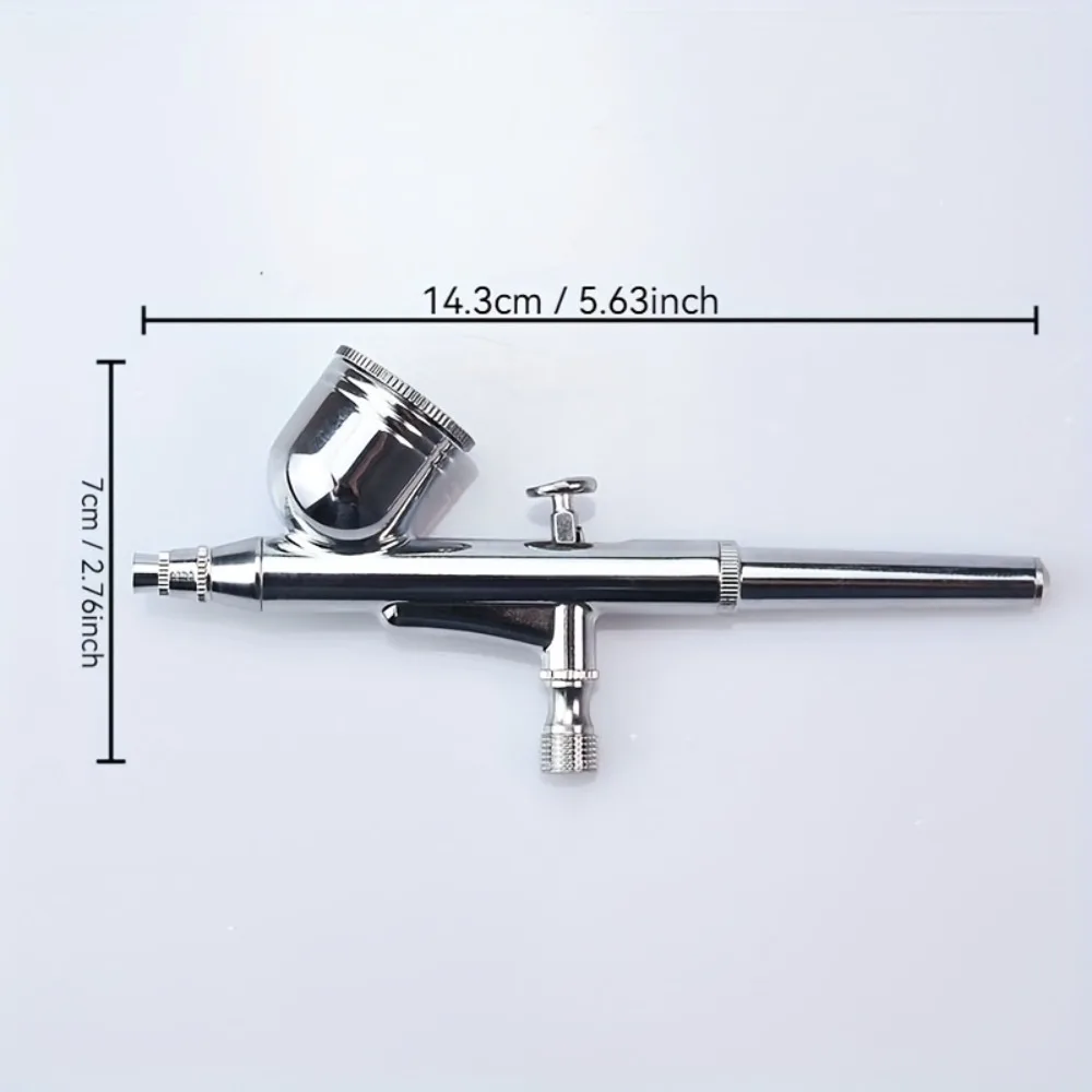 HY470 Dual-Action Airbrush, 0,3mm Düse — Perfektes Airbrush-Set für Kunst, Nagelkunst, Modellbau, Künstlerische Gestaltung & DIY-Enthusiasten – Detail 7
