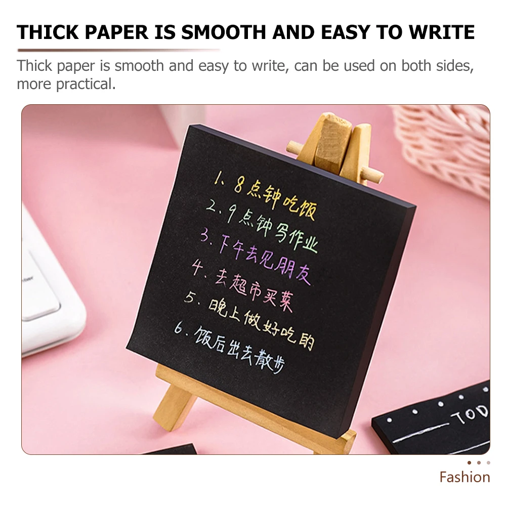 

8 Pcs Notes Sticky Tabs for Notebooks Cute Memos Sticker Self-stick Pad Page Markers Pads Pocket Notepad Adhesive