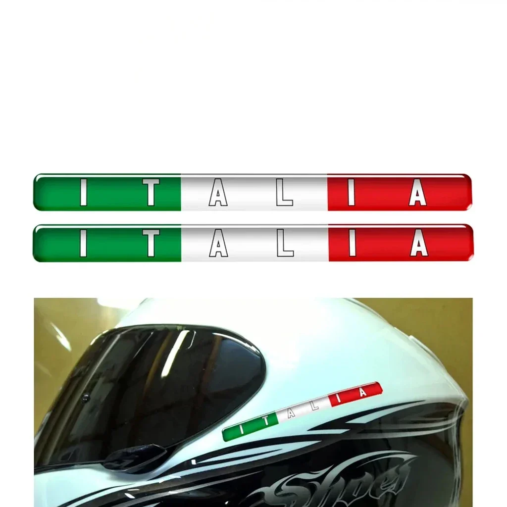 For Piaggio Vespa decal Agv Shoei helmet decal motorcycle modification fuel tank decal Italian flag Italian sticker kit
