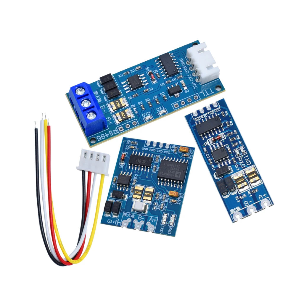 TTL przejdź do modułu RS485 sprzętowa automatyczna kontrola przepływu moduł szeregowy UART poziom wzajemnej konwersji moduł zasilania 3.3V 5V — zdjęcie 3